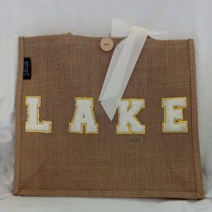 Girlie Girl Originals LAKE Burlaop Large Bag